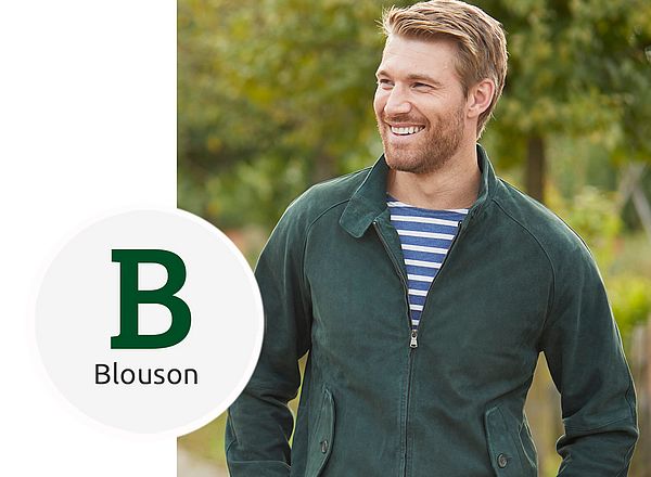 Lederblouson für Herren