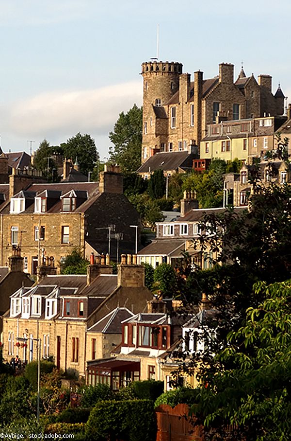 Selkirk schottische Stadt an den Scottish Borders