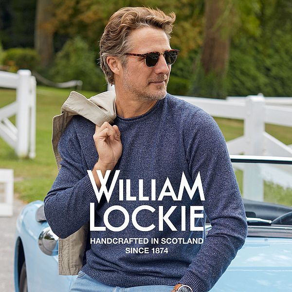 Mann im Sommerpulli von William Lockie