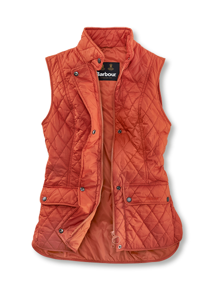 Steppweste von Barbour in Burnt Orange