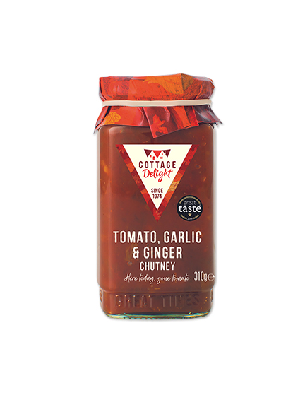 Tomato, Garlic & Ginger Chutney