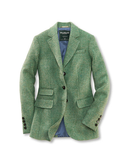 Frühlingsblazer aus Harris Tweed