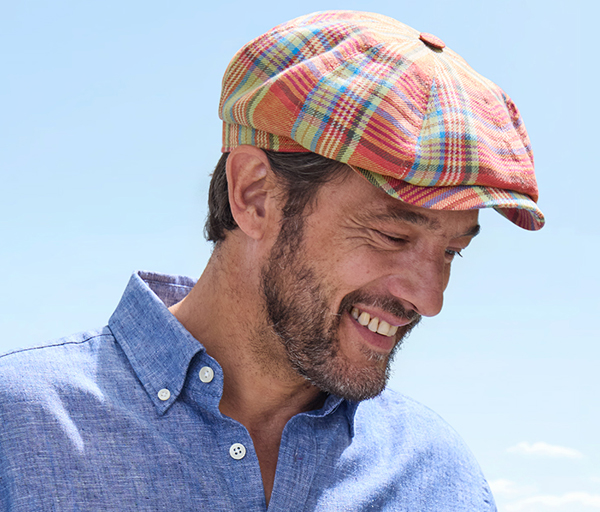 Leinenkappe mit Gewebe von Maggee